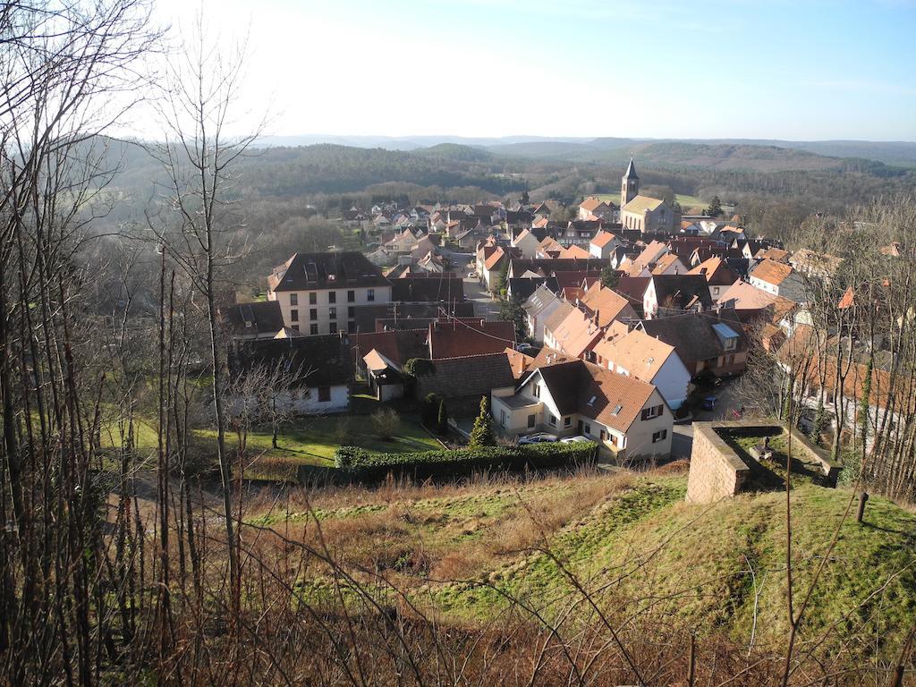 Au Pied Du Chateau Lichtenberg Habitación foto
